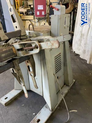 2000 lb. Littell #20-12, motorized coil reel, 12" width, 15"-20" ID, 48" outside dimensions, manual - Image 4