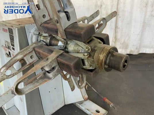 2000 lb. Littell #20-12, motorized coil reel, 12" width, 15"-20" ID, 48" outside dimensions, manual - Image 5