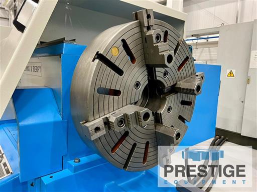 Binns & Berry #Trident-L850, 33" swing, 472" centers, 4-1250 RPM, 4" spdl hole, Newall digital read out, 30 - Image 3