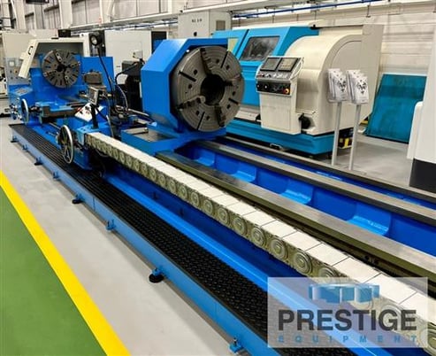 Binns & Berry #Trident-L850, 33" swing, 472" centers, 4-1250 RPM, 4" spdl hole, Newall digital read out, 30 - Image 5