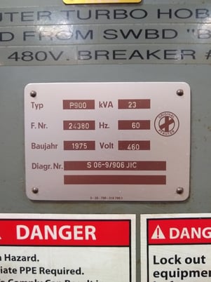 Pfauter #P-900, vertical gear hobber, differential, 2-cut cycle, tailstock w/center, change gears - Image 5