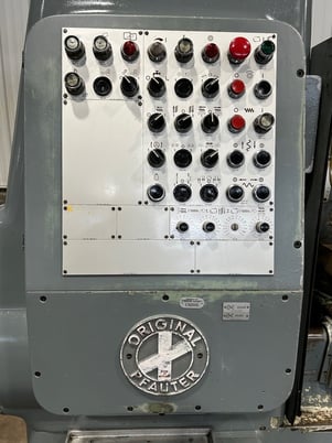 Pfauter #P-900, vertical gear hobber, differential, 2-cut cycle, tailstock w/center, change gears - Image 6