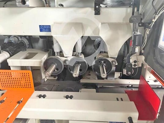 SCM #Topset-23XL, feed through moulder, 9-head, 9-7/16" x 4-3/4" capacity, 1-1/2" spindle diameter, 19-118 - Image 5