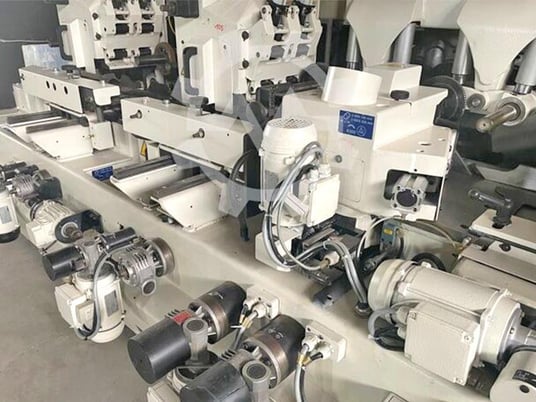 SCM #Topset-23XL, feed through moulder, 9-head, 9-7/16" x 4-3/4" capacity, 1-1/2" spindle diameter, 19-118 - Image 7