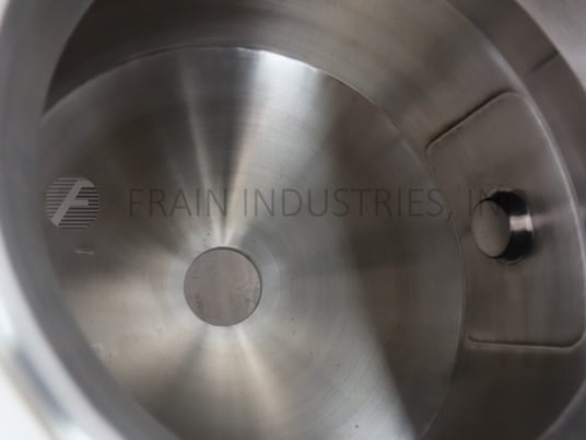 3 cu.ft. A & M #ACB30, 304 Stainless Steel double cone batch mixer, 26" dia. x 9" straight wall vessel, AB - Image 2