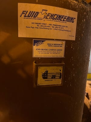 Fluid Engineering, filter screen 726, size 16/10, 150 psi, 32-150&deg;F, scrapers & Control panel - Image 4