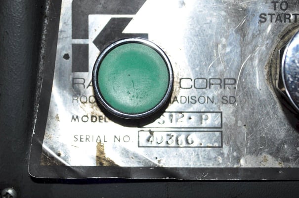 12" x .125" Rapid-Air, sheet & strip straightener, (9) 1.25" diameter Roll, variable speed, entry pinch rolls - Image 9