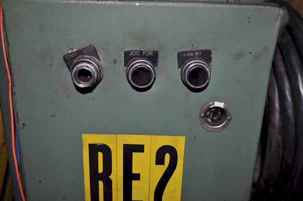 4000 lb. American Steel Line #60, motorized uncoiler, 26" mandrel, 50" outside dimensions, 16"-20" ID, manual - Image 7