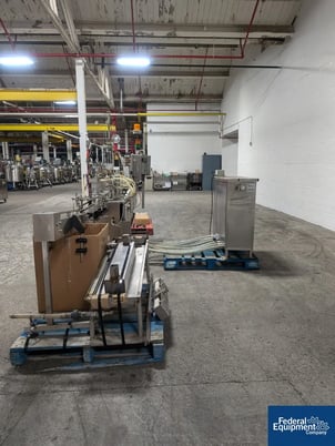 All-Fill Volumetric #VOL-32, 10 nozzle liquid filler with integrated 19' long s - Image 2