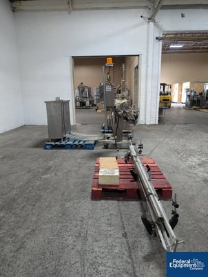 All-Fill Volumetric #VOL-32, 10 nozzle liquid filler with integrated 19' long s - Image 4