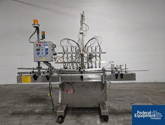 All-Fill Volumetric #VOL-32, 10 nozzle liquid filler with integrated 19' long s - Image 6