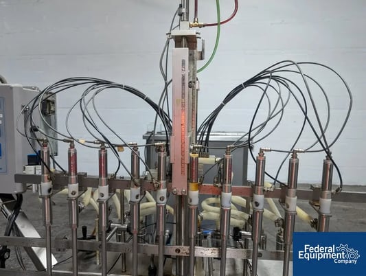 All-Fill Volumetric #VOL-32, 10 nozzle liquid filler with integrated 19' long s - Image 7