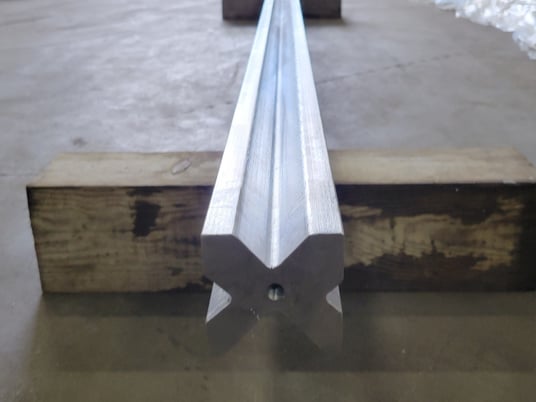 120" L x 3.75" H Age #4X4, 4-way bottom die - Image 3