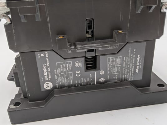 304 Amp. Allen-Bradley, 100-B300ND3, Non-Reversing Contactor, 600 Volt, 3-Pole, 3 phase, 60Hz - Image 5
