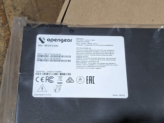 Opengear, IM7216-2-DAC, Infrastructure Manager IM7200, 16 Ports, Console Server - Image 8