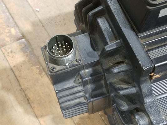 15 KW Yaskawa #SGMG-1EAWA-NJ11, Servo Motor, 1500 RPM, 95.4 Nm, 78 Amp, Continuous - Image 4