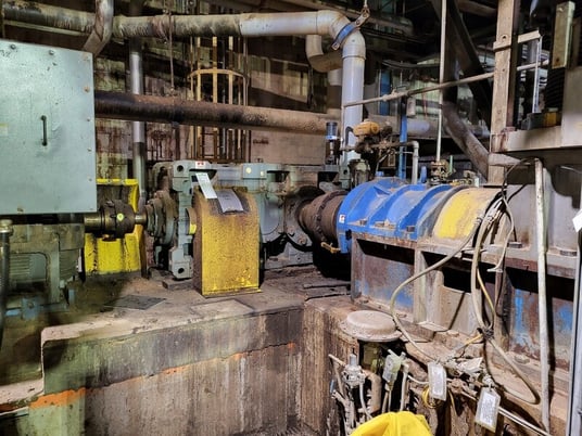 70" Sundstrand Defibrator #RGP-70/76-CD, refiner, 750 HP TECO motor type AFHG-TK, 1789 RPM, 4000 V. - Image 1
