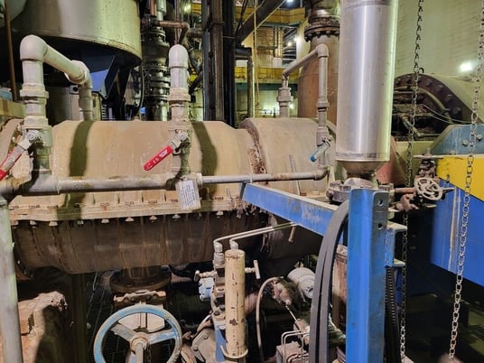 70" Sundstrand Defibrator #RGP-70/76-CD, refiner, 750 HP TECO motor type AFHG-TK, 1789 RPM, 4000 V. - Image 6
