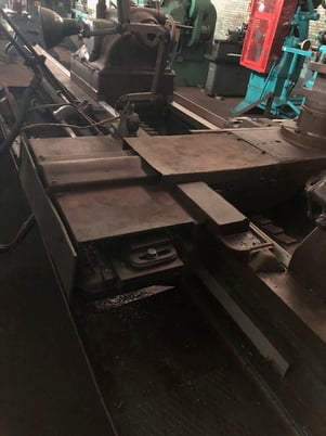 32" x 144" Axelson #A32, 38-1/2" max swing, 28" 4-jaw, taper, steady, 4WTP, 25 HP, coolant - Image 9