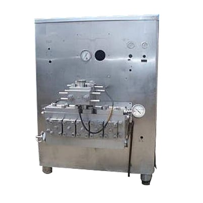 APV Crepaco #5DS650, homogenizer, 6900 gph @ 1600 psi, 2 stage, 2-3/4" diameter Plungers - Image 2