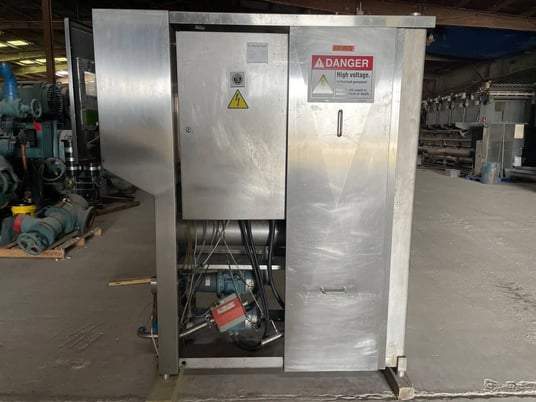 Tetra Pak Hoyer #KF-1000XC, continuous freezer, refrigeration load 9TR, (3) motors, Control panel - Image 5