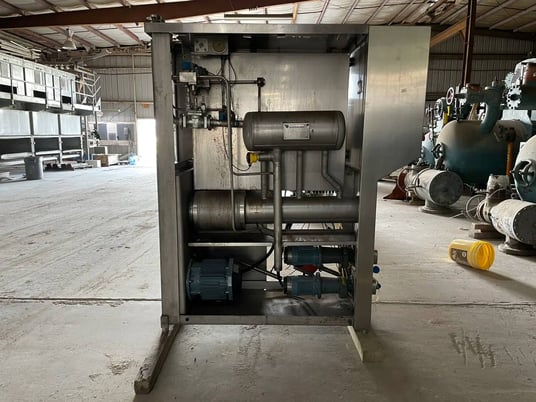 Tetra Pak Hoyer #KF-1000XC, continuous freezer, refrigeration load 9TR, (3) motors, Control panel - Image 7