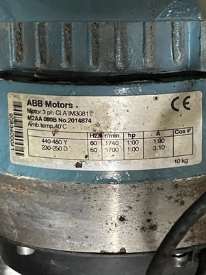 Tetra Pak Hoyer #KF-1000XC, continuous freezer, refrigeration load 9TR, (3) motors, Control panel - Image 9
