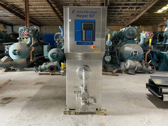 Tetra Pak Hoyer #KF-1000XC, continuous freezer, refrigeration load 9TR, (3) motors, Control panel - Image 3