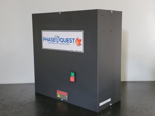 75 HP Phase Quest #OMPQ-75, Induction Load Rotary Converter, 208-250 V, General Purpose - Image 4