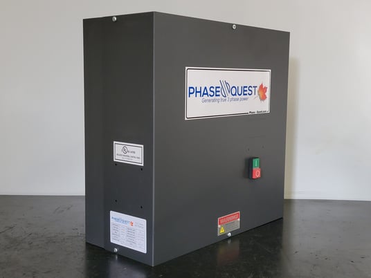 75 HP Phase Quest #OMPQ-75, Induction Load Rotary Converter, 208-250 V, General Purpose - Image 5