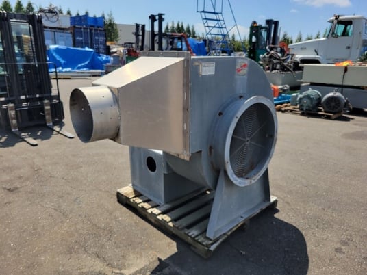 Hartzell, Backward Curved Centrifugal Fan, 10 HP, 1760 RPM, 24" fan size, 208/230 V, 3 Ph. - Image 1