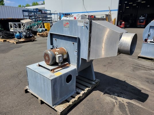 Hartzell, Backward Curved Centrifugal Fan, 10 HP, 1760 RPM, 24" fan size, 208/230 V, 3 Ph. - Image 4