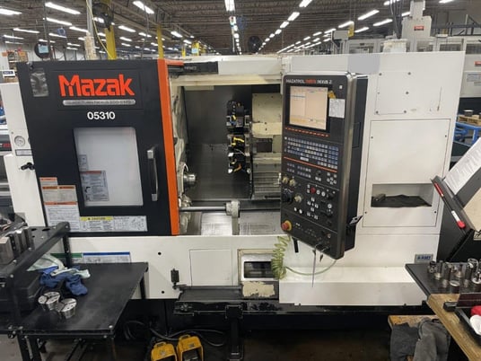 Mazak #Nexus-200MS-II, CNC turning center w/sub-spindle & milling ...