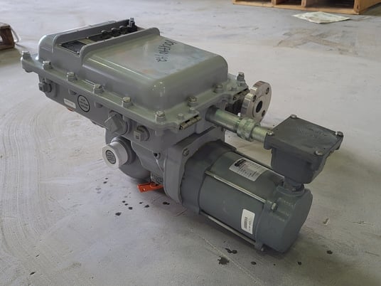 Emerson #1CAA-B, Electric Actuator, w/1.5" Control Valve, 8 RPM, 1/4 HP, 90 VDC, S/N 141881A01, 2014 - Image 8