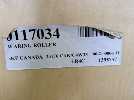 SKF #23176-CAK/C4W33, Spherical Roller Bearing w/Tapered Bore, 380 mm Bore, 620 mm Outside dia., 194 mm - Image 6