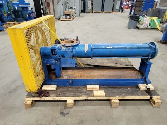 Allweiler AG #AE2E750, Eccentric Screw Pump Assembly, 2 stage pump, 10 HP, 1175 RPM, 2006 - Image 1