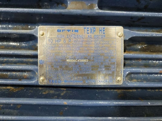 Allweiler AG #AE2E750, Eccentric Screw Pump Assembly, 2 stage pump, 10 HP, 1175 RPM, 2006 - Image 4