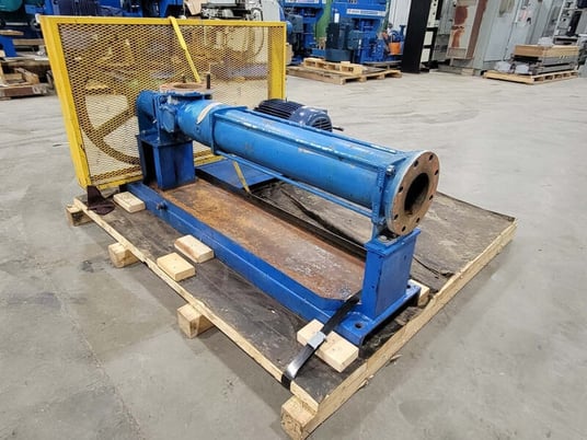 Allweiler AG #AE2E750, Eccentric Screw Pump Assembly, 2 stage pump, 10 HP, 1175 RPM, 2006 - Image 5