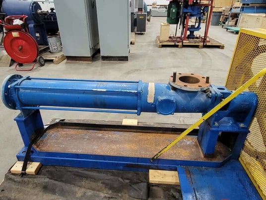 Allweiler AG #AE2E750, Eccentric Screw Pump Assembly, 2 stage pump, 10 HP, 1175 RPM, 2006 - Image 7