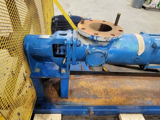 Allweiler AG #AE2E750, Eccentric Screw Pump Assembly, 2 stage pump, 10 HP, 1175 RPM, 2006 - Image 8