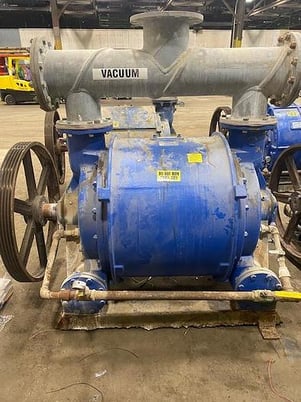 Nash #CL-3002, vacuum pump, water cooled, Marathon 150 HP motor, remanufactured 2022 - Image 1