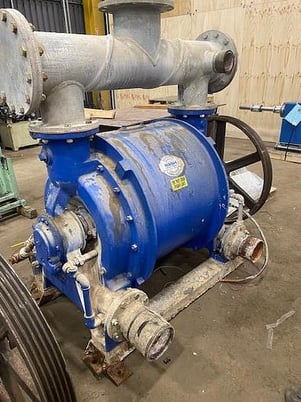 Nash #CL-3002, vacuum pump, water cooled, Marathon 150 HP motor, remanufactured 2022 - Image 3