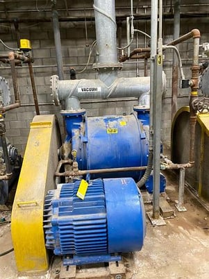 Nash #CL-3002, vacuum pump, water cooled, Marathon 150 HP motor, remanufactured 2022 - Image 6