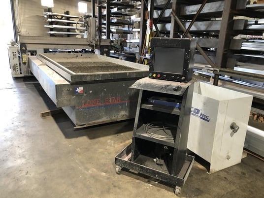 Lonestar #Lariat, 4' 4" X, 8' 4" Y, 50 HP, 60000 psi, Siemens Simatic HMI Control, KMT SL-IV Streamline - Image 7