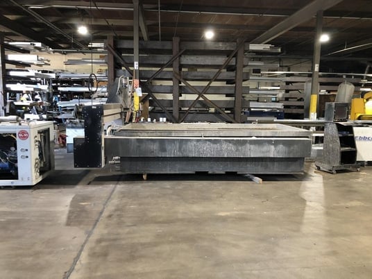 Lonestar #Lariat, 4' 4" X, 8' 4" Y, 50 HP, 60000 psi, Siemens Simatic HMI Control, KMT SL-IV Streamline - Image 8