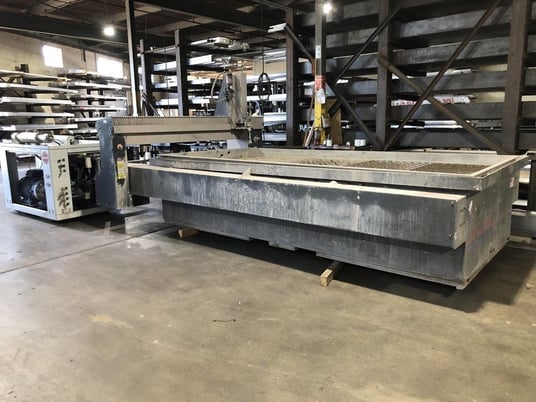 Lonestar #Lariat, 4' 4" X, 8' 4" Y, 50 HP, 60000 psi, Siemens Simatic HMI Control, KMT SL-IV Streamline - Image 9