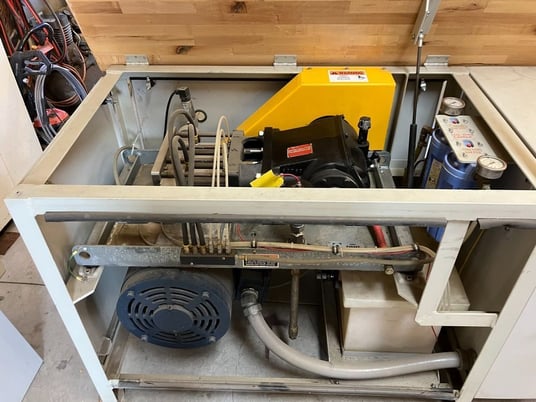 Omax #2652, CNC waterjet cutter, 2.2'x4.3'tbl., 30 HP, 50000 psi, Omax Control, 2008 - Image 4