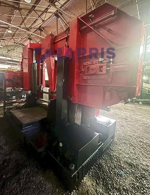 51" x 51" Amada #H-1300, horizontal band saw, 39' x 3" blade, shuttle table, 46-174 FPM, 1991 - Image 7