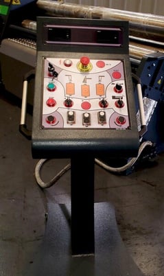 6' x 1/4" ECCO #4RDP-180/6 plate bending roll. 4-roll double pinch type, 2-speed hydraulic drive, new - Image 3