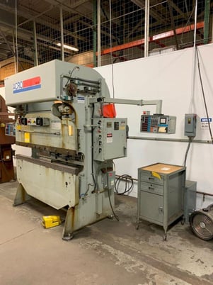 35 Ton, Pacific / Tri-Acro #35-6, hydra-mechanical brake w/CNC Back Gauge, 6' overall, 62" between housing - Image 3